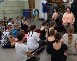 Мастер-класс по хореографии в пос. Старокамышинск